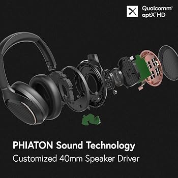 Amazon.com: Phiaton PPU-BN0600BK01 900 Legacy Bluetooth On